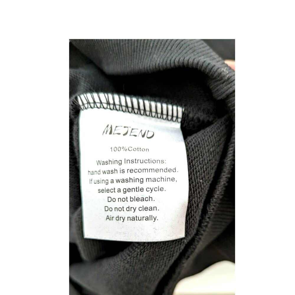 MeJend Black Michael Jackson Bling Sweatshirt - Picture 7 of 7